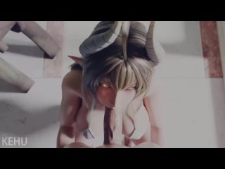 [succubus sinia] - daemon girl carried and blowjob 1080p